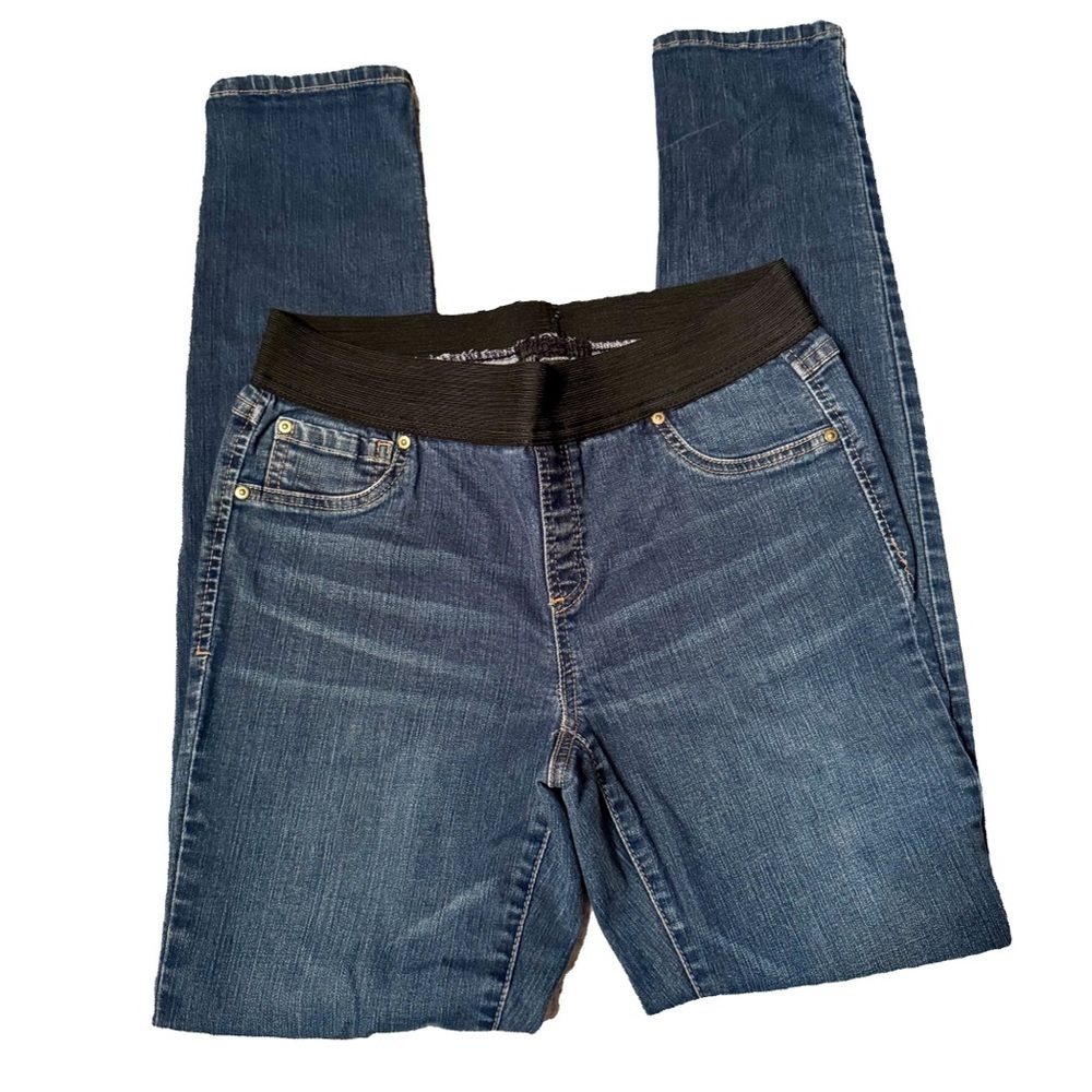 INC INTERNATIONAL CONCEPT jeans with elastic waist like a jegging size 8